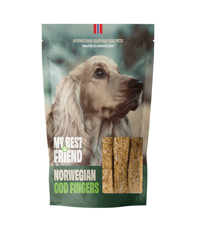 Norwegian Cod Finger Treats for Dogs